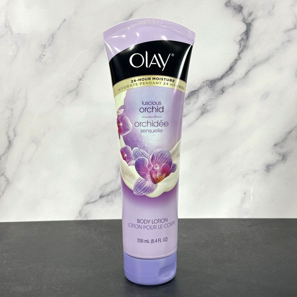 OLAY Luscious Orchid 24-Hour Moisture Body Lotion 8.4 oz Discontinued Scent
